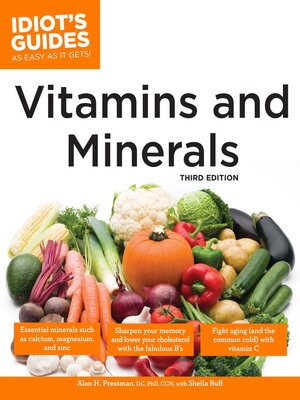 The Complete Idiot's Guide to Vitamins & Minerals - ebook